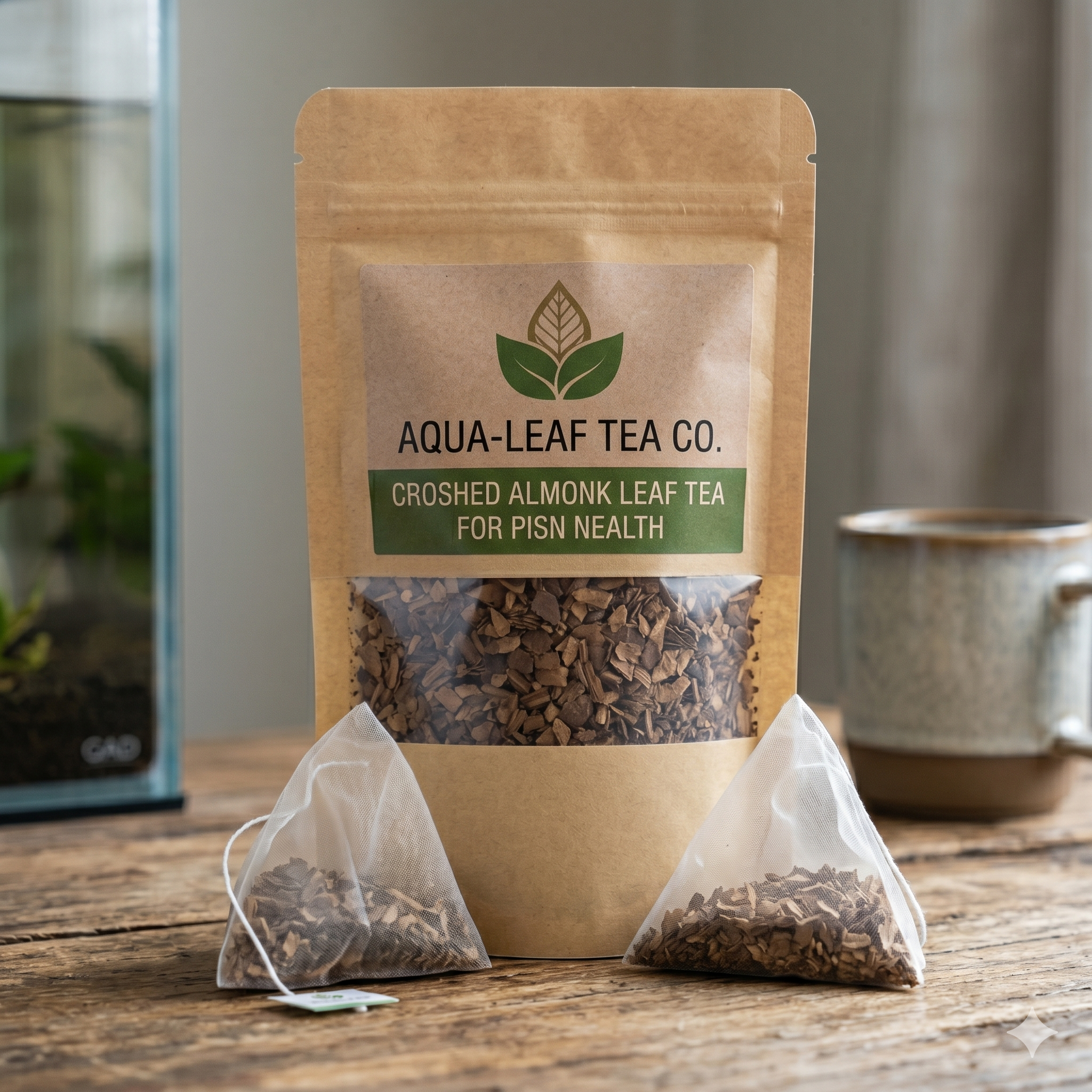 Aquarium Almond Tea Bag