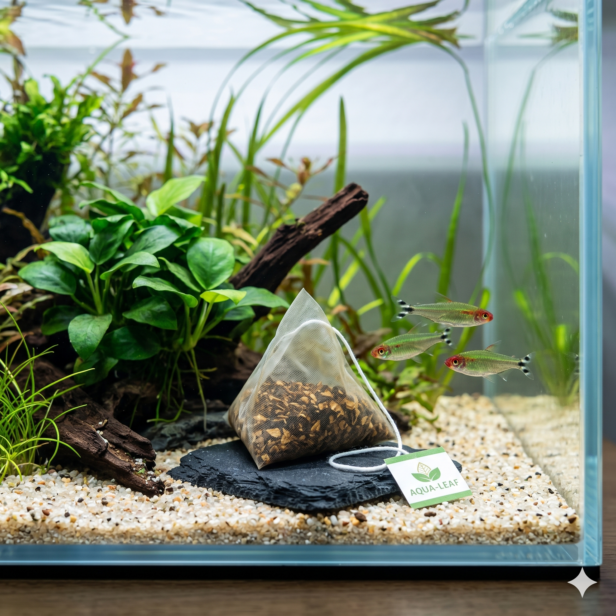 Aquarium Almond Tea Bag